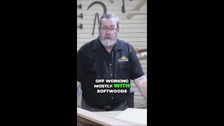 New to Woodworking Start with Softwoods Shorts [upl. by Zenitram]