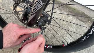 How To Adjust Mechanical Disc Brakes On A Bike [upl. by Loomis]