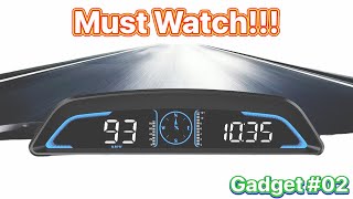 SinoTrack Digital GPS Speedometer Universal Heads Up Display for Car [upl. by Nylevol]