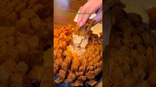 EATING ONLY FOOD AT OUTBACK STEAKHOUSE CHALLENGE shorts viral mukbang [upl. by Asseralc886]