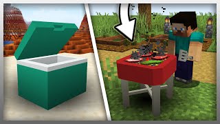 ✔️ NEW Grill and Cooler in MrCrayfishs Furniture Mod Minecraft [upl. by Ronel336]