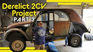 Rescuing my Abandoned 1963 Citroen 2CV Part 3  Patina Resto Mod [upl. by Burhans]