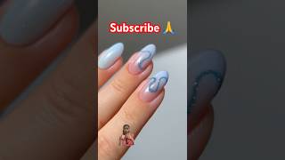 Sparkly and refreshing 💅nailsnailartnailpolishnailhacks [upl. by Kreiner]