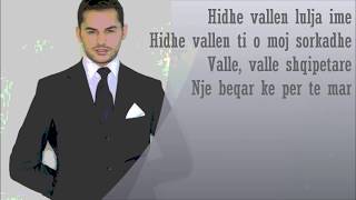 Shpat Kasapi  Valle Kosovare  Lyrics [upl. by Shevlo]