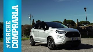 Ford EcoSport 2018  Perché comprarla e perché no [upl. by Otilopih943]