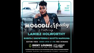 Lamiez Holworthy  DKNY Lounge Mogodu Monday [upl. by Silin]