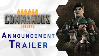 Commandos Origins  Announcement Trailer US [upl. by Bilac486]