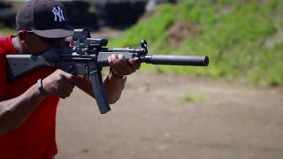 HK MP5 Full Auto amp Suppressed Review [upl. by Tonina]