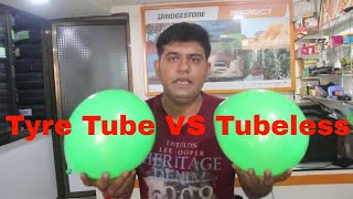 Tubeless VS Tube Type Tyre 6 Reasons You Should Switch To Tubeless Tyres [upl. by Blessington]