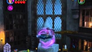 Lego Harry Potter Years 14 Walkthrough Part 7 The Restricted Section [upl. by Noemad13]