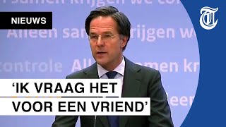 Rutte verklaart verschil tussen kapper en prostituee [upl. by Phylys]