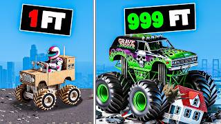 Upgrading to Biggest Monster Truck in GTA 5 [upl. by Eek]