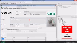 Demonstration of FSM3 setting using Balluff USB IOLink Device Tool software [upl. by Hekking347]