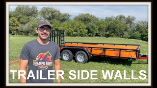 Utility Trailer Side walls [upl. by Piane]