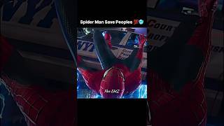 Spider man fight with electro man to save peoples 💯🔥shorts ytshorts [upl. by Nnairb]