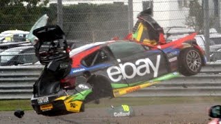 TOP 20 Biggest Silverstone Crashes Ever [upl. by Aeet]