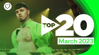 Eurovision Top 20 Most Watched March 2023 [upl. by Sension]