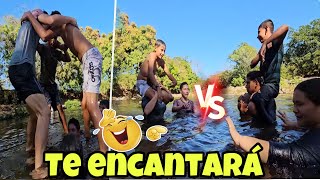 Divertido pelea de gallo En el Agua Melissa VS JOELito 🔥 [upl. by Winter428]