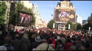 FOCUS TV  Avantpremière Tintin le cirque Spielberg [upl. by Moureaux]