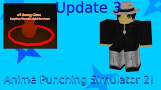 Update 3 Novidades  Anime Punching Simulator 2 [upl. by Dewain]