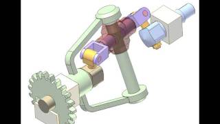 Bar mechanism for speed reduction 1 [upl. by Aba147]