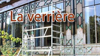 Rénovation et traitement du métal rouillé de notre verrière [upl. by Nairot]