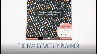 Family Weekly Planner 20192020 [upl. by Euqinad]