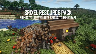 Bring your favourite bricks to Minecraft with Brixel Resource Pack [upl. by Aleel]