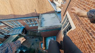 Speed Parkour Climbing POV [upl. by Aleahpar]