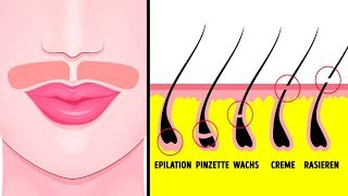 9 Natürliche Wege gegen Gesichtshaar die effektiv sind [upl. by Brant]