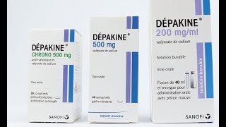 ما هو علاج ديباكين كورونو DEPAKINE CHRONO 500 وفيم يستخدم ؟ [upl. by Annahsed259]