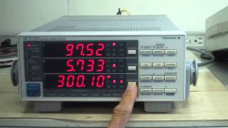 YOKOGAWA WT210 Digital power meter 動作確認 [upl. by Eihs762]