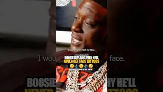 Boosie explains why he’ll never get his face tatted 😲🤷🏽‍♂️💯 boosie boosiebadazz hiphop [upl. by Rice]