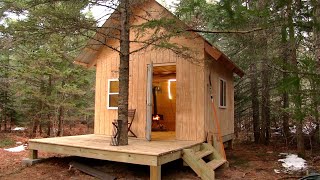 Remote Off Grid Cabin  start to finish [upl. by Nylrebma]