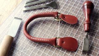 How to make a Luxury Leather Handle like a Pro [upl. by Doerrer]