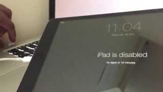 Forgot Passcode  How To Reset iPad to Factory  Reset Password [upl. by Ylicic]