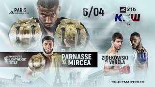 KSW 93 Parnasse vs Mircea on Saturday April 6th 2024 at 1 pm ET LIVE on Fight Network [upl. by Ekaterina]