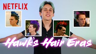 Jacob Bertrand Ranks Every Hawk Mohawk  Cobra Kai  Netflix [upl. by Anerat360]