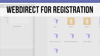 Using FileMaker 14 WebDirect for Registration or Creating a Survey  FileMaker 14 Videos [upl. by Cris90]