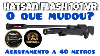 Hatsan Flash 101 Synt VR  Primeiro contato [upl. by Ojillek516]