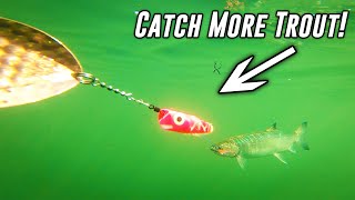 2 NEW SECRET Trout Fishing Techniques MUST SEE [upl. by Torr]