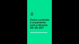 Como controlar o orçamento com a técnica 503020 [upl. by Kaitlin]