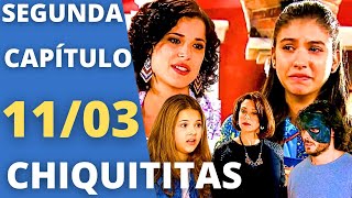 CHIQUITITAS CAPÍTULO DE HOJE SEGUNDA 1103 Mili descobre que é filha de Gabi Resumo da Novela [upl. by Otanutrof479]