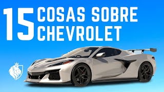 15 Cosas Que No Sabías Sobre Chevrolet [upl. by Sanjay]