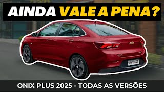 CHEVROLET ONIX PLUS 2025  Confira preços e equipamentos de TODAS as versões [upl. by Zoller]