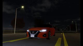 2022 Nissan Maxima  2022 Navara Summit  ROBLOX  Greenville test drive [upl. by Houlberg486]