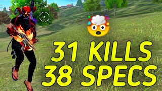 OLD ALPHA IS BACK🔥   SOLO VS SQUAD  31 KILLS 🔥 38 SPECS😲 THE MOST DANGEROUS PLAY😈  ALPHA FF [upl. by Tait]