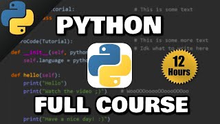 Python Full Course for free 🐍 [upl. by Eelinnej963]