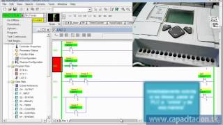 PLC Allen Bradley Micrologix programación básica [upl. by Eisserc355]