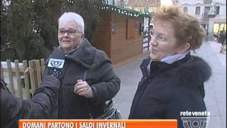 02012015DOMANI PARTONO I SALDI INVERNALI [upl. by Nirtak]